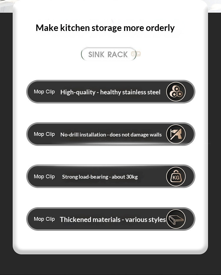 Self-pickup Only- Three Layers Of Black Kitchen Shelf, Dish Rack, Bowl And Plate Storage Rack, Draining Rack, Household Multi-functional Bowl And Chopsticks Storage Shelf--Color  Black