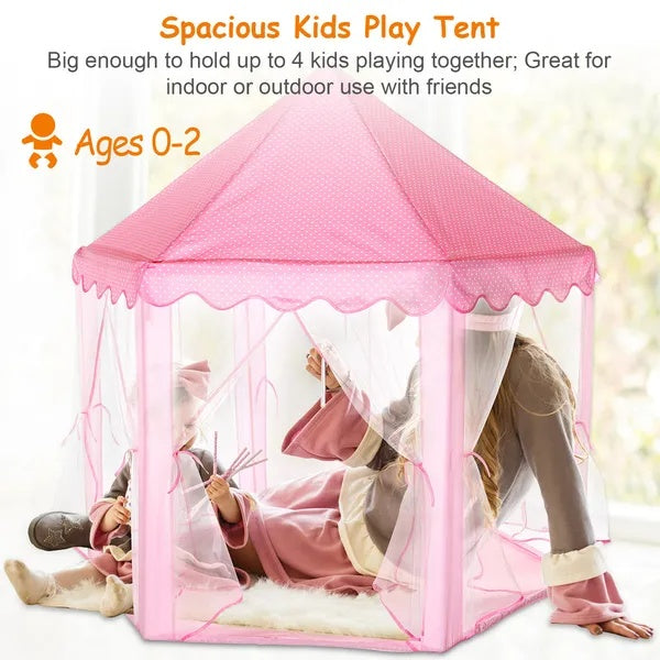 Kids Play Tents Princess For Girls Princess Castle Children Playhouse Indoor Outdoor Use