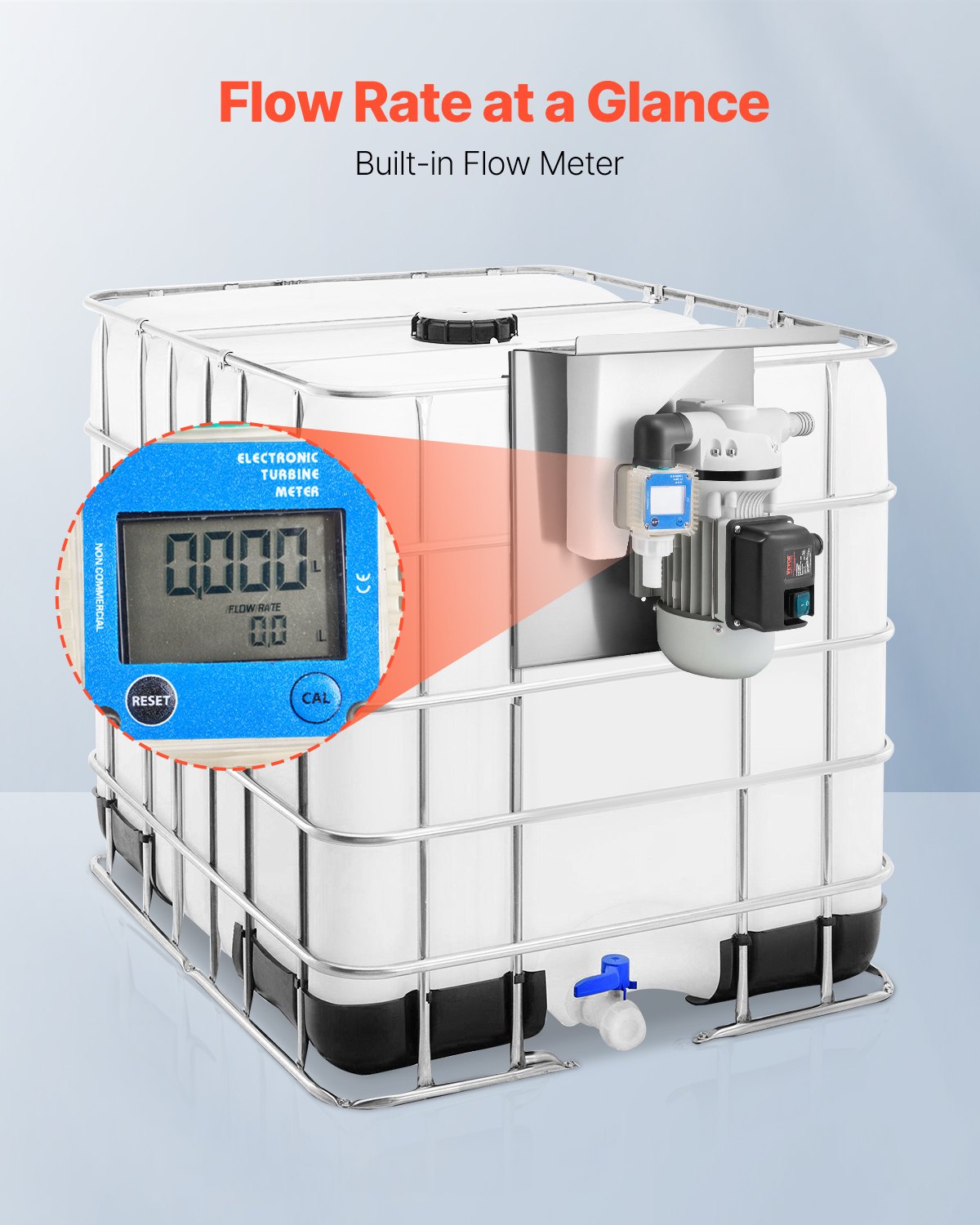 110V DEF Transfer Pump 8 GPM For Diesel Exhaust Fluid With Bracket Auto Nozzle